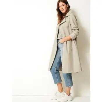 Double Breasted Trench Coat 